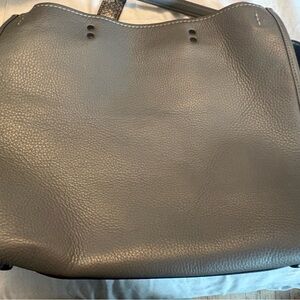 Coach Gray rogue 36 snake print handles